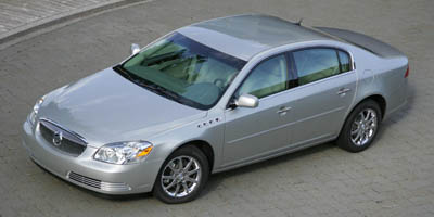 White 2007 Buick Lucerne Sedan Front-Wheel Drive Automatic