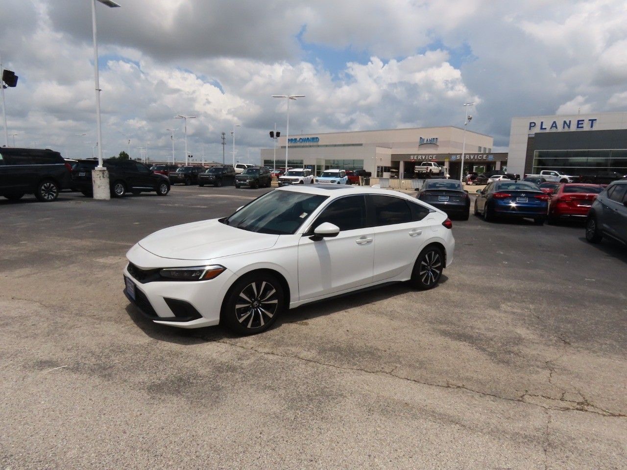 used 2024 Honda Civic Hatchback car, priced at $27,999