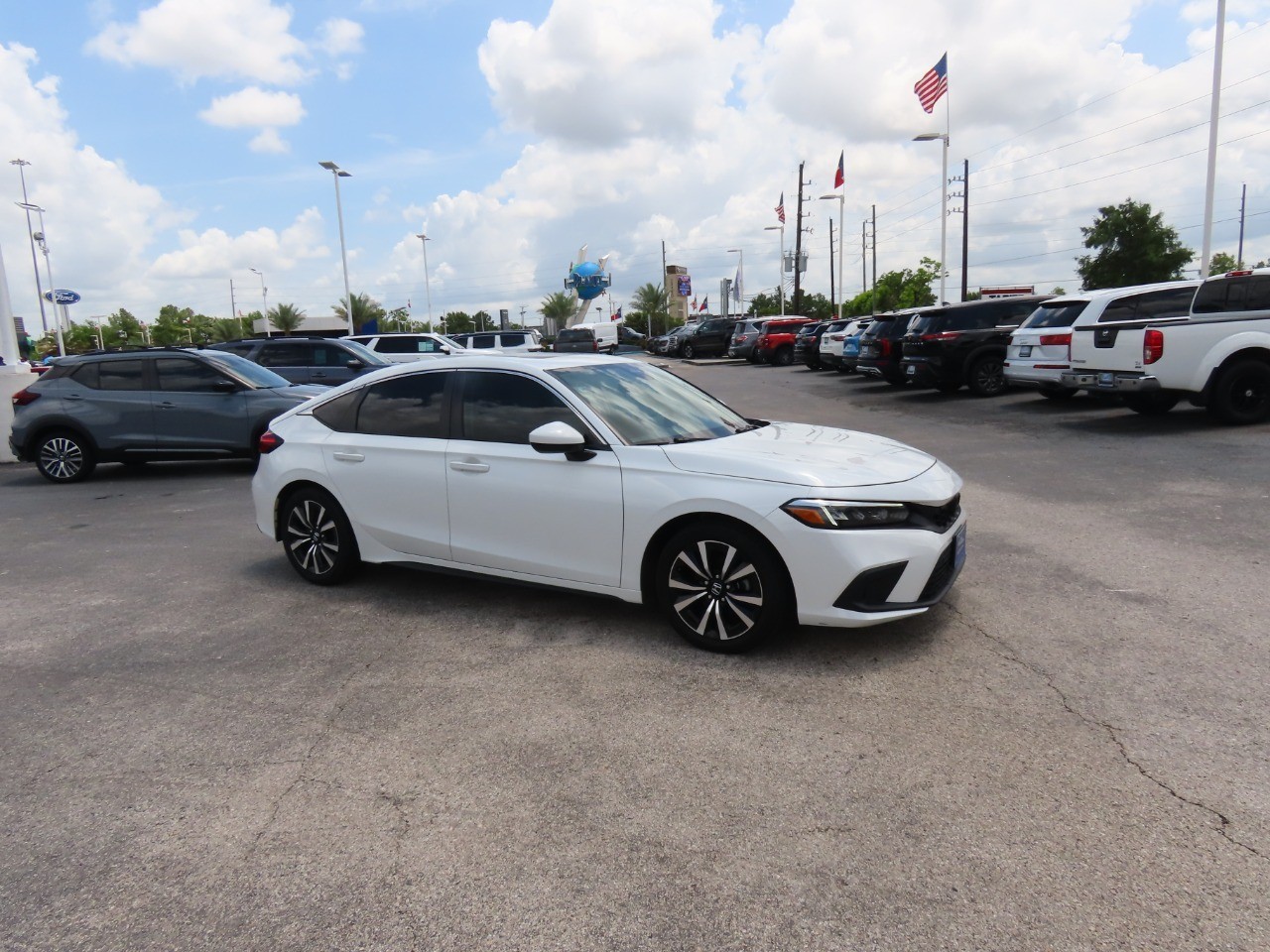 used 2024 Honda Civic Hatchback car, priced at $27,999