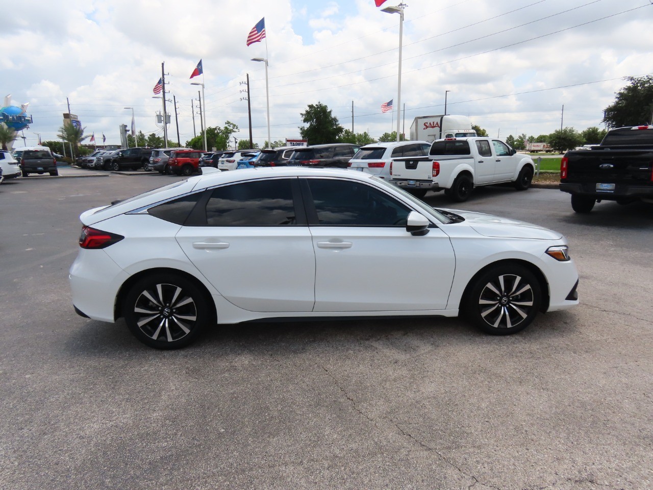 used 2024 Honda Civic Hatchback car, priced at $27,999