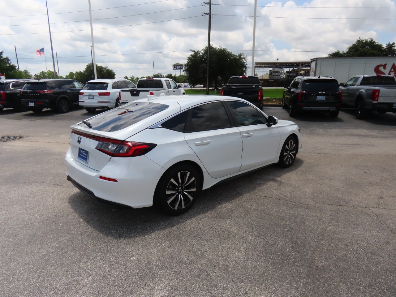 used 2024 Honda Civic Hatchback car, priced at $27,999