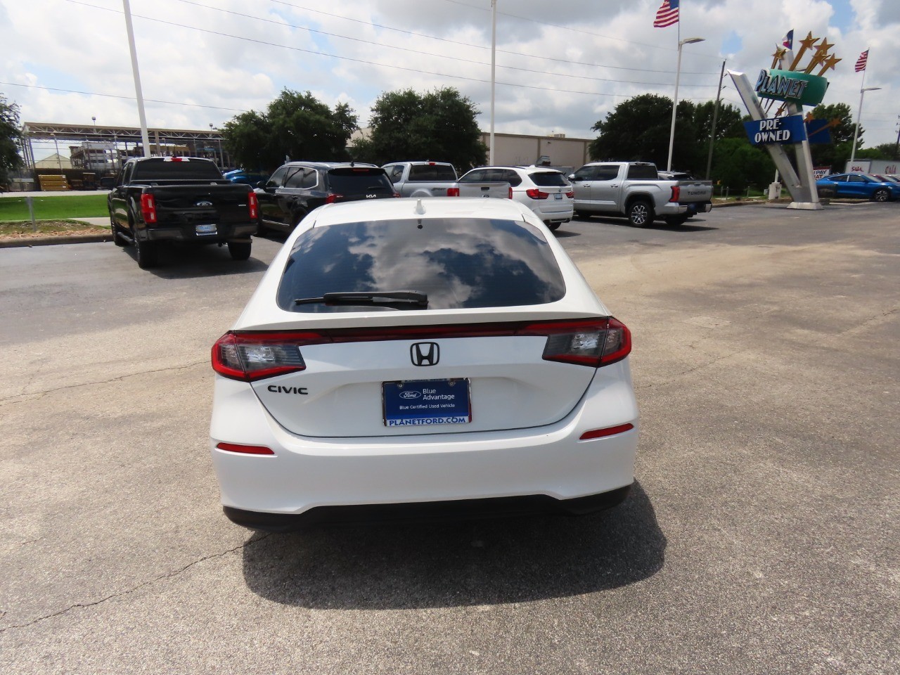 used 2024 Honda Civic Hatchback car, priced at $27,999