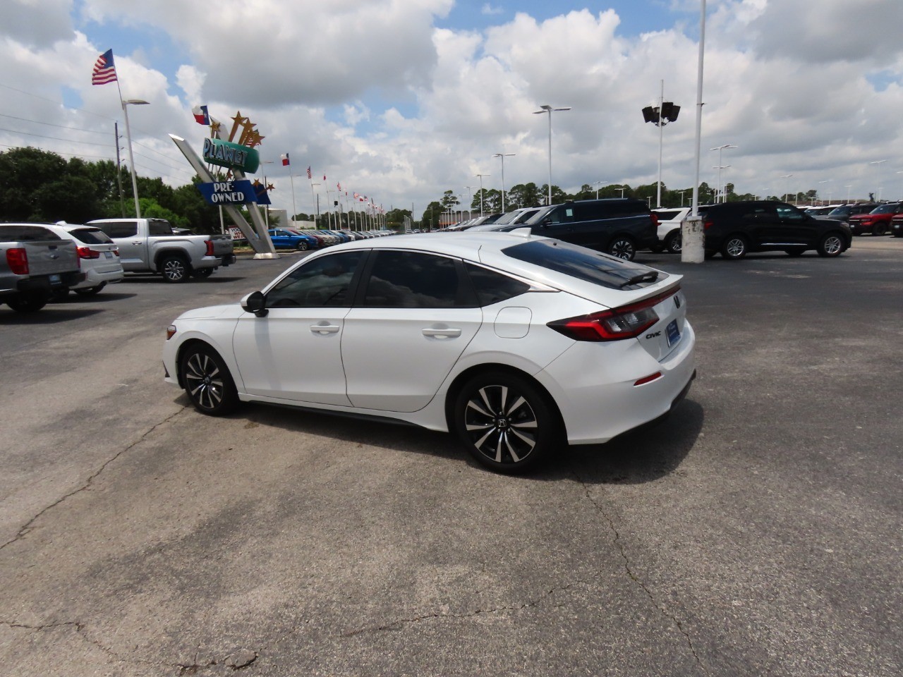 used 2024 Honda Civic Hatchback car, priced at $27,999