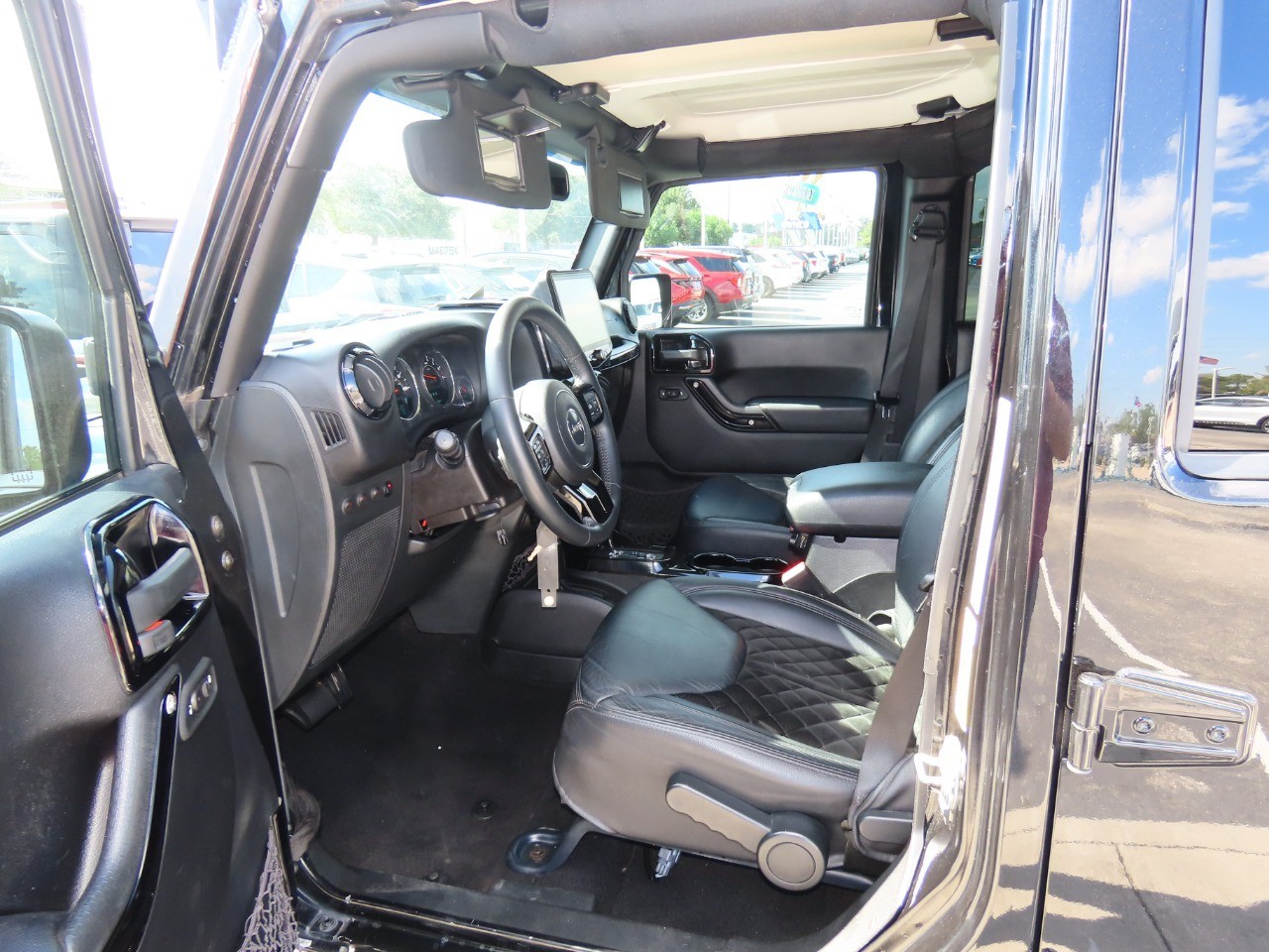 used 2015 Jeep Wrangler Unlimited car, priced at $21,999