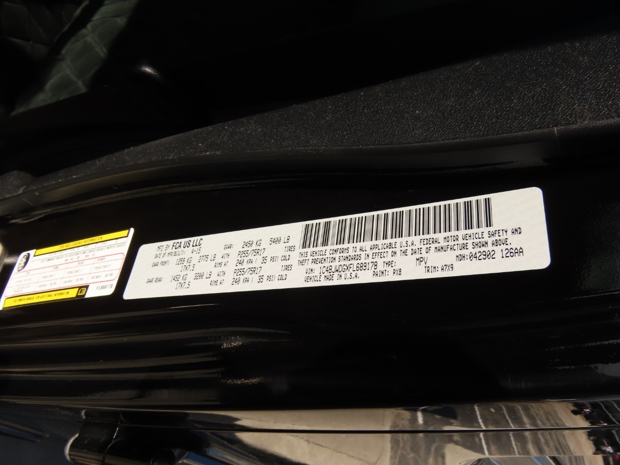 used 2015 Jeep Wrangler Unlimited car, priced at $21,999