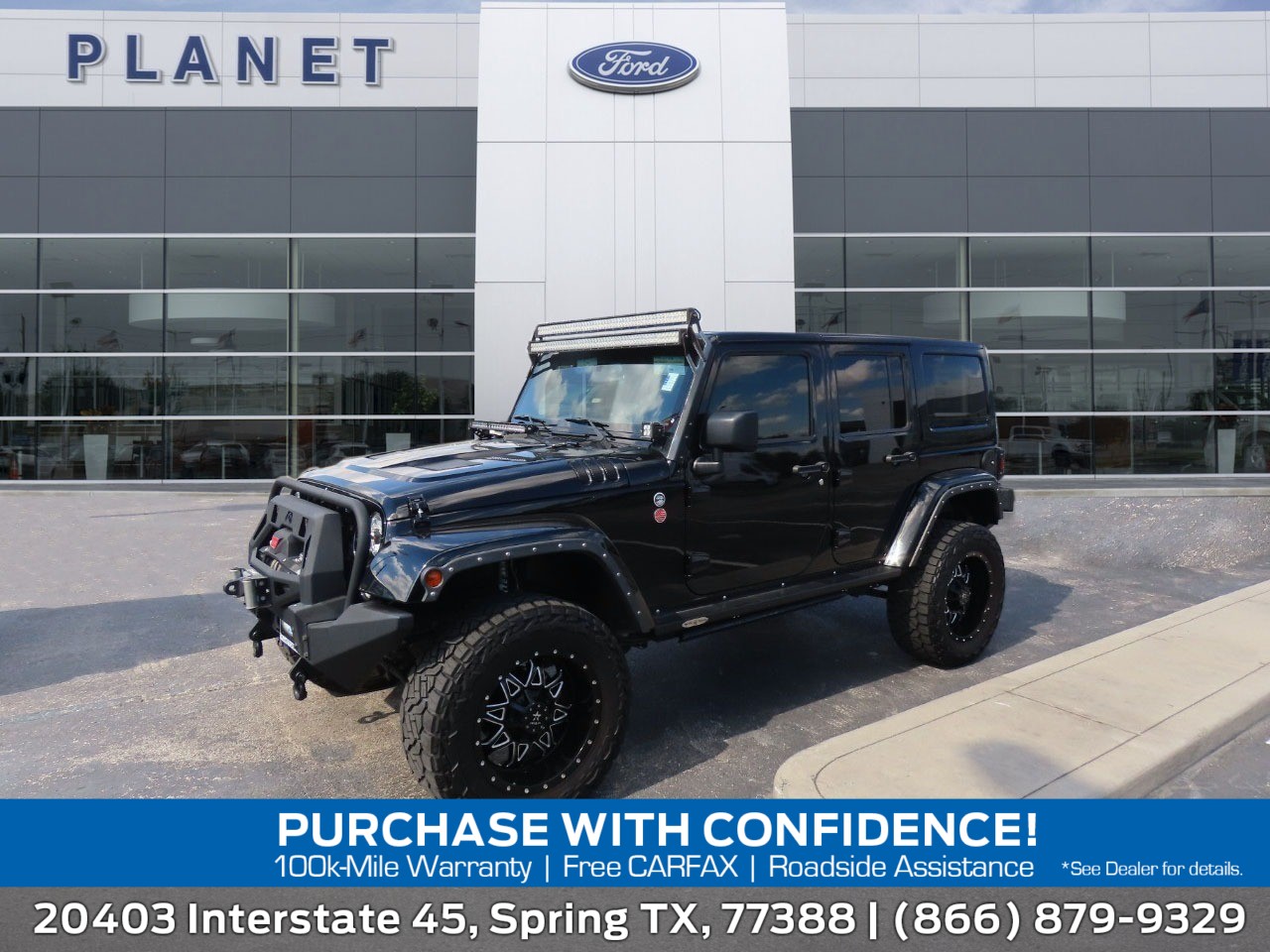 used 2015 Jeep Wrangler Unlimited car, priced at $21,999