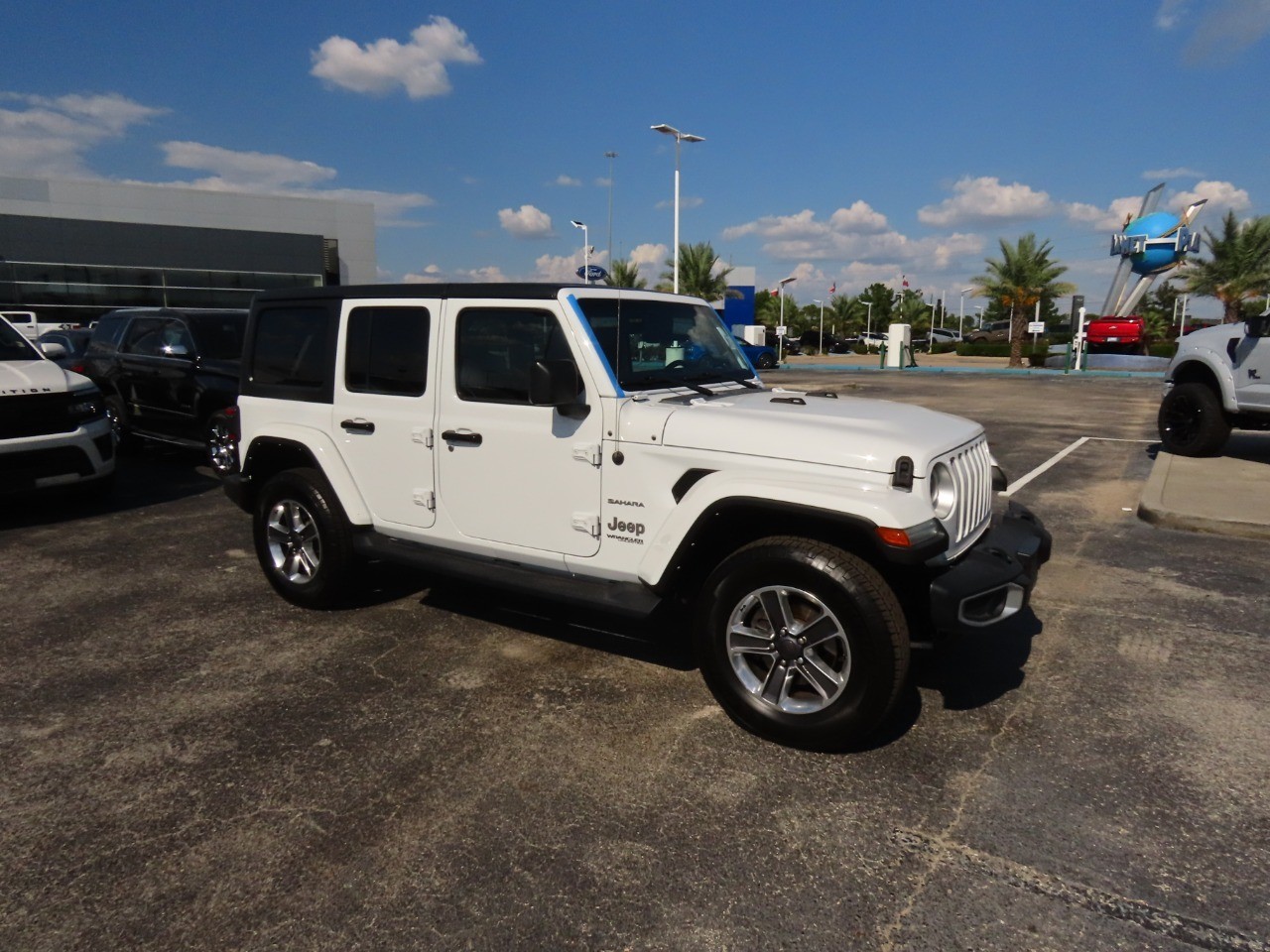 used 2021 Jeep Wrangler car, priced at $29,999