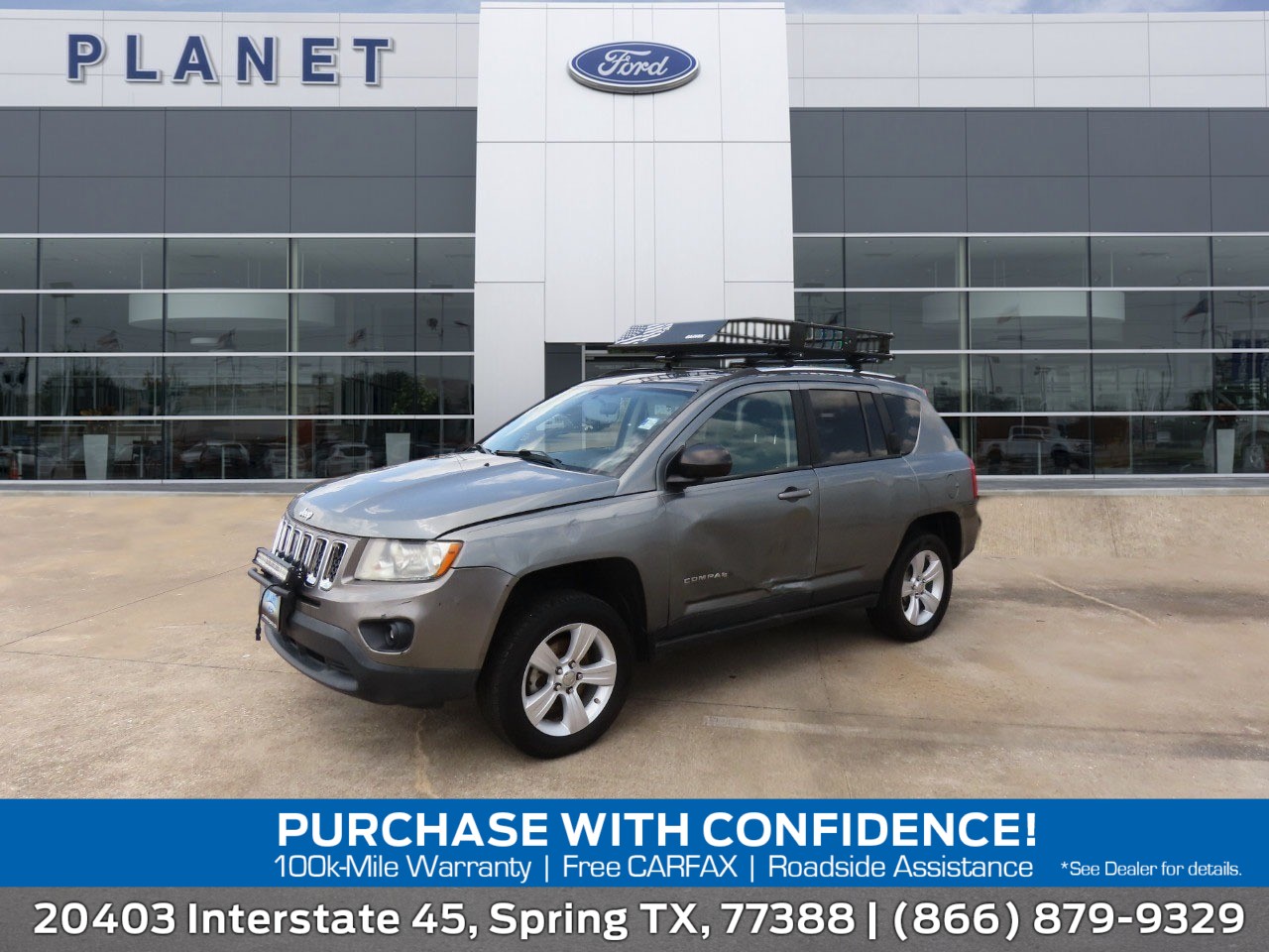 used 2013 Jeep Compass car, priced at $6,999