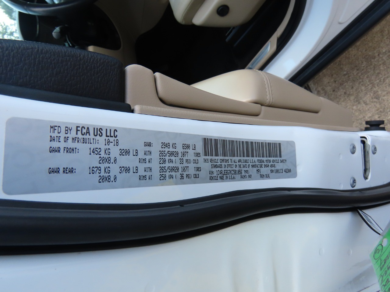 used 2019 Jeep Grand Cherokee car, priced at $17,999