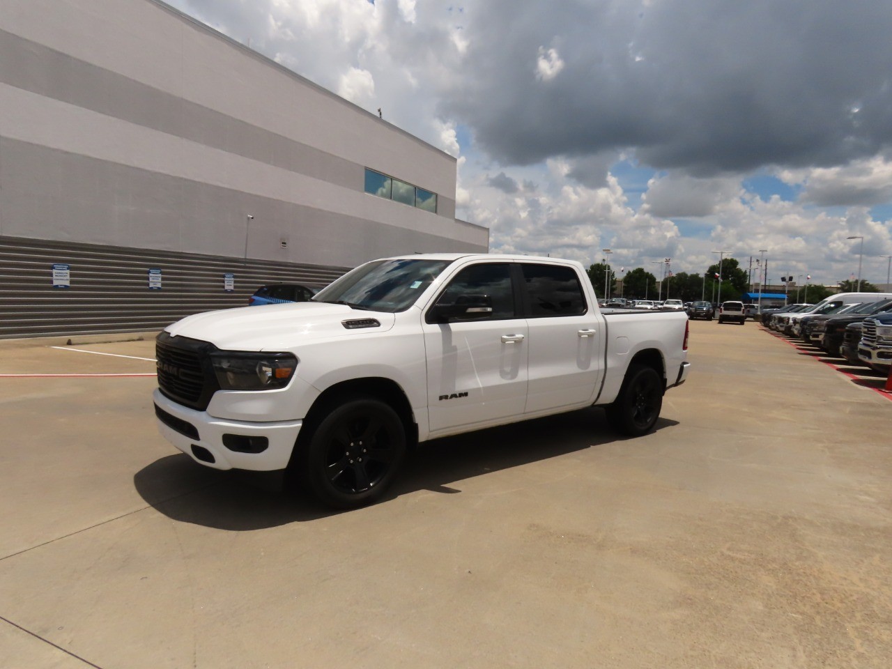 used 2021 Ram 1500 car, priced at $25,999