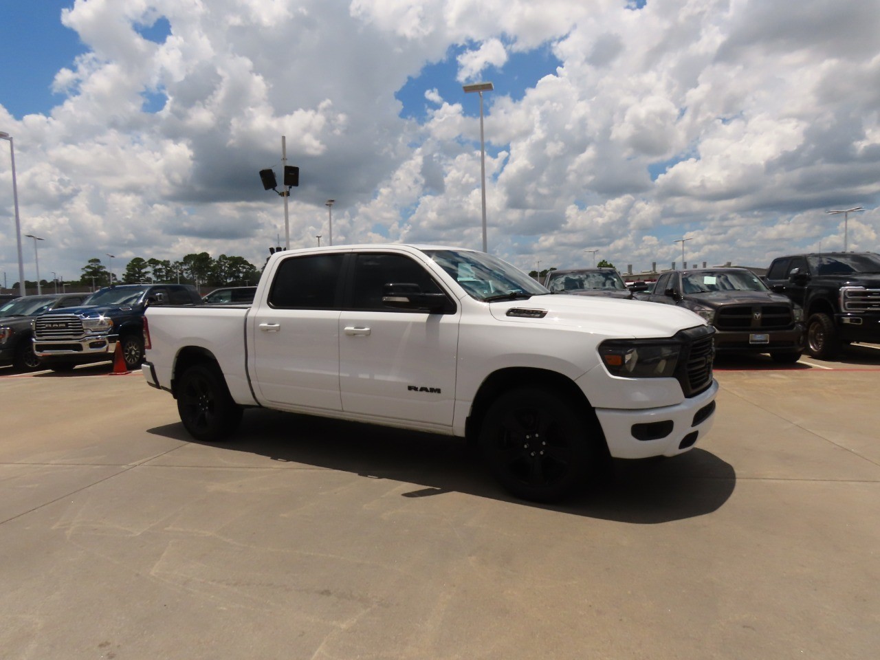used 2021 Ram 1500 car, priced at $25,999