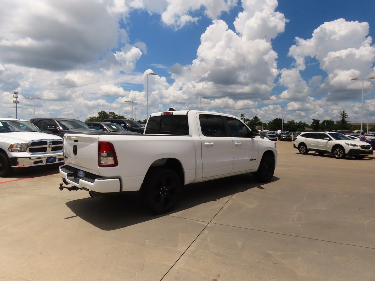 used 2021 Ram 1500 car, priced at $25,999