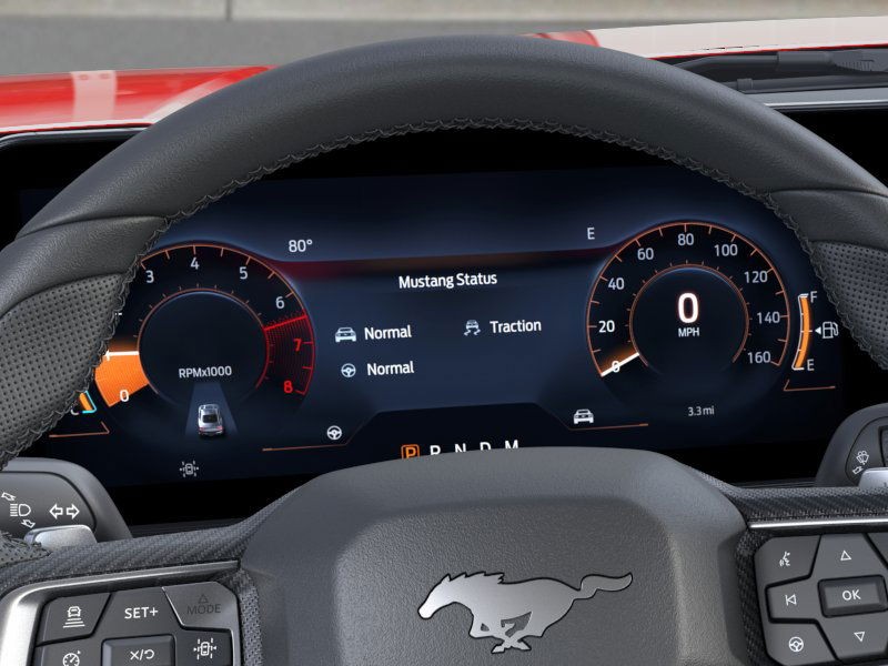 new 2025 Ford Mustang car, priced at $58,195