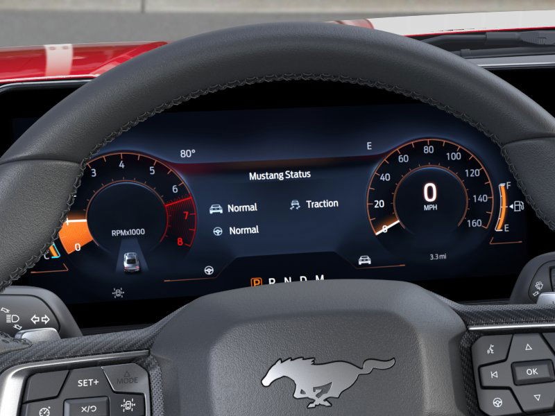 new 2025 Ford Mustang car, priced at $55,330