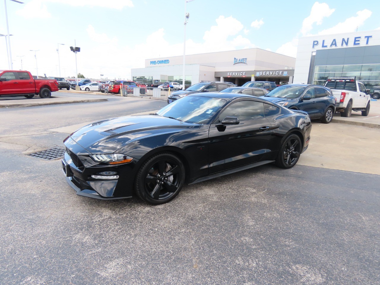 used 2022 Ford Mustang car, priced at $39,999