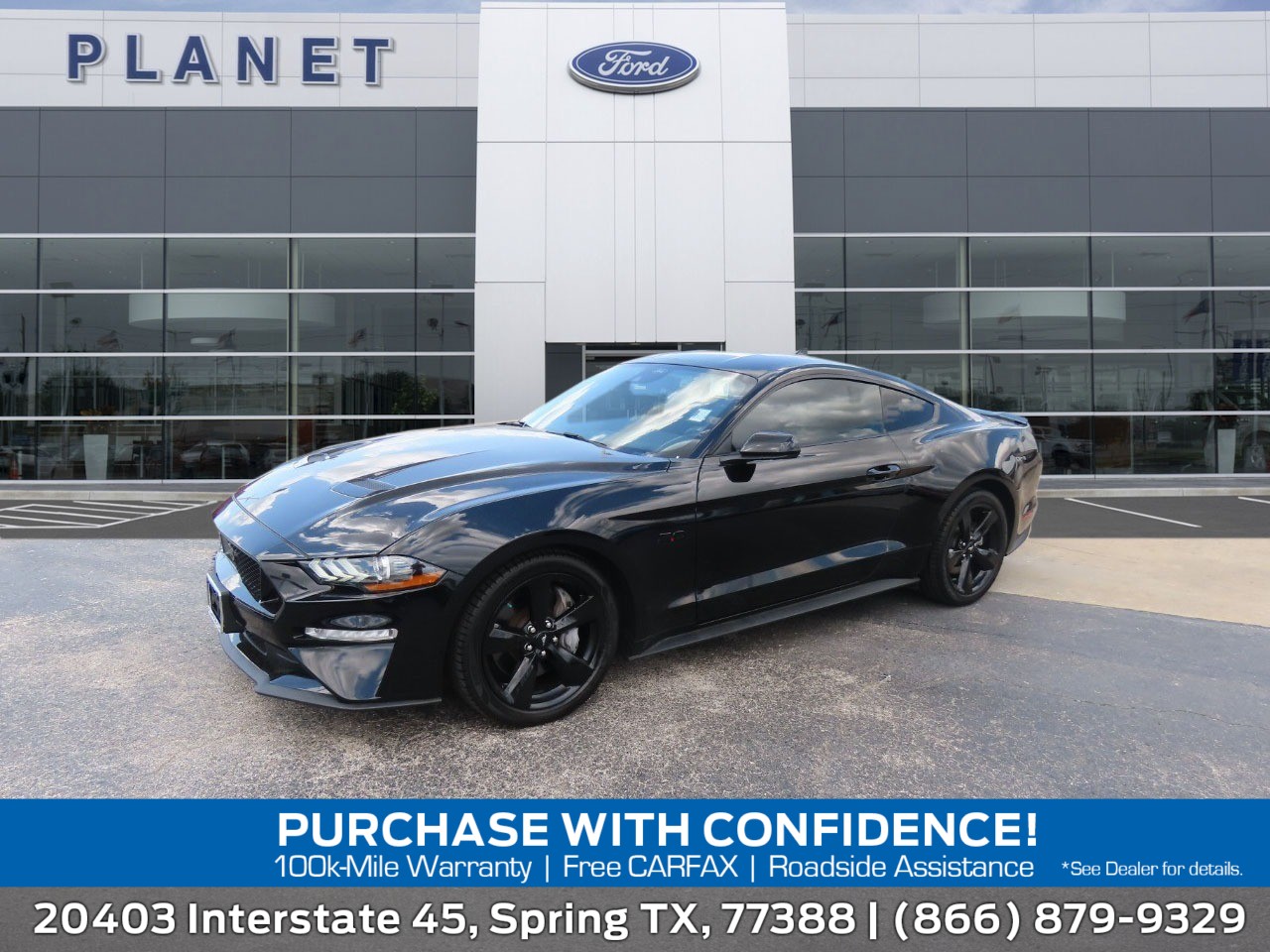 used 2022 Ford Mustang car, priced at $39,999