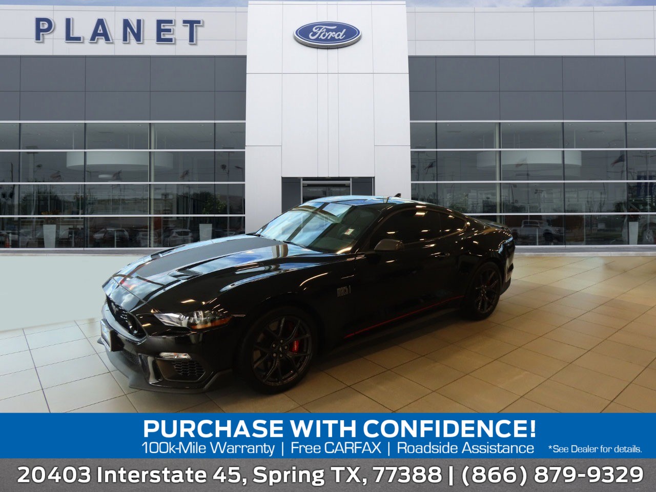 used 2023 Ford Mustang car, priced at $54,999
