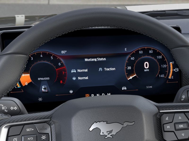 new 2025 Ford Mustang car, priced at $42,380