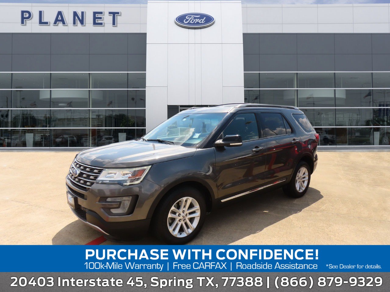 used 2017 Ford Explorer car, priced at $8,999