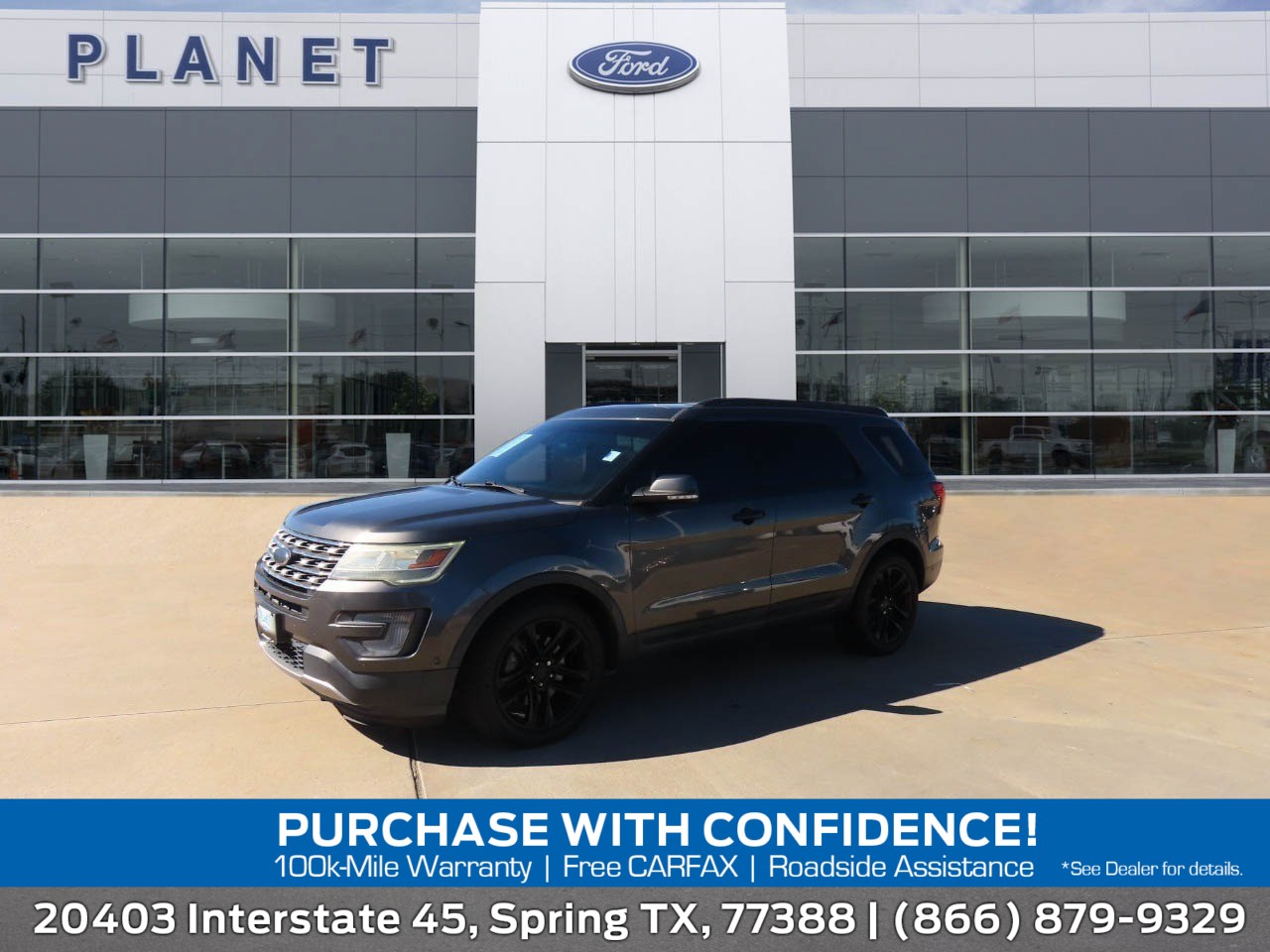used 2017 Ford Explorer car, priced at $15,999