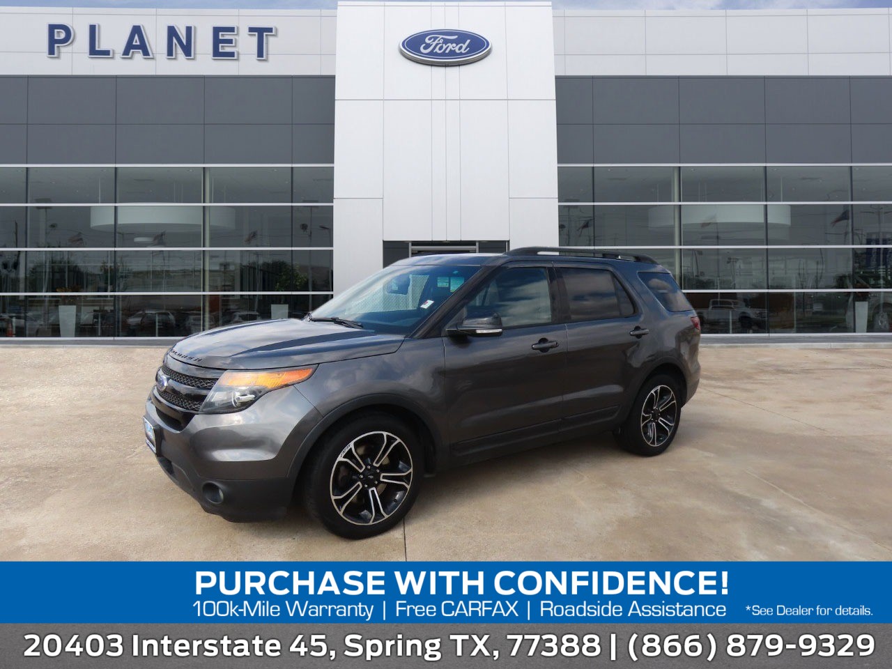 used 2015 Ford Explorer car, priced at $8,999