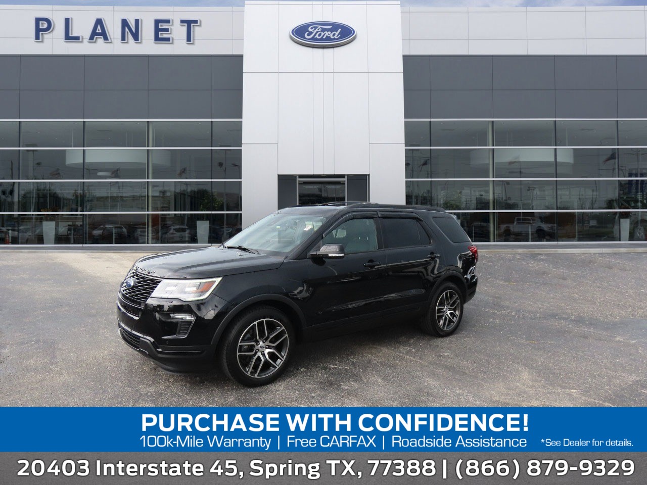 used 2019 Ford Explorer car, priced at $23,999