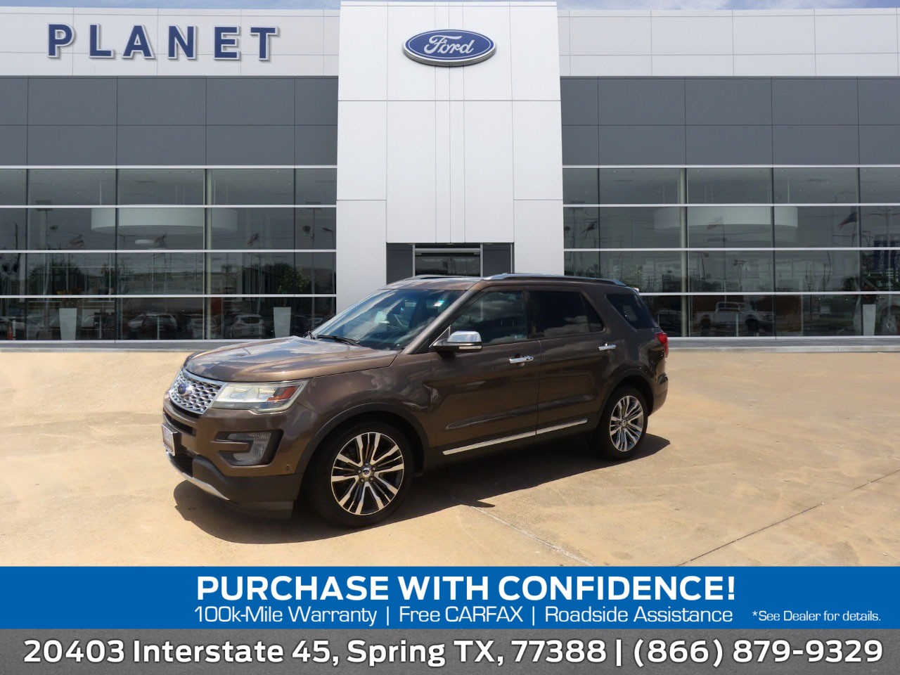 used 2016 Ford Explorer car, priced at $14,999