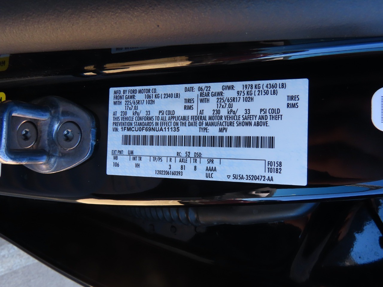 used 2022 Ford Escape car, priced at $17,999