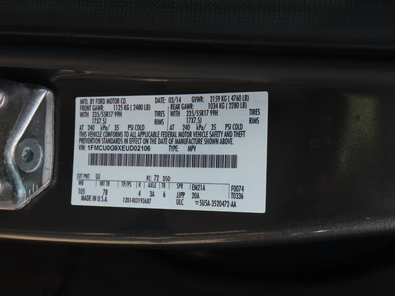 used 2014 Ford Escape car, priced at $10,999