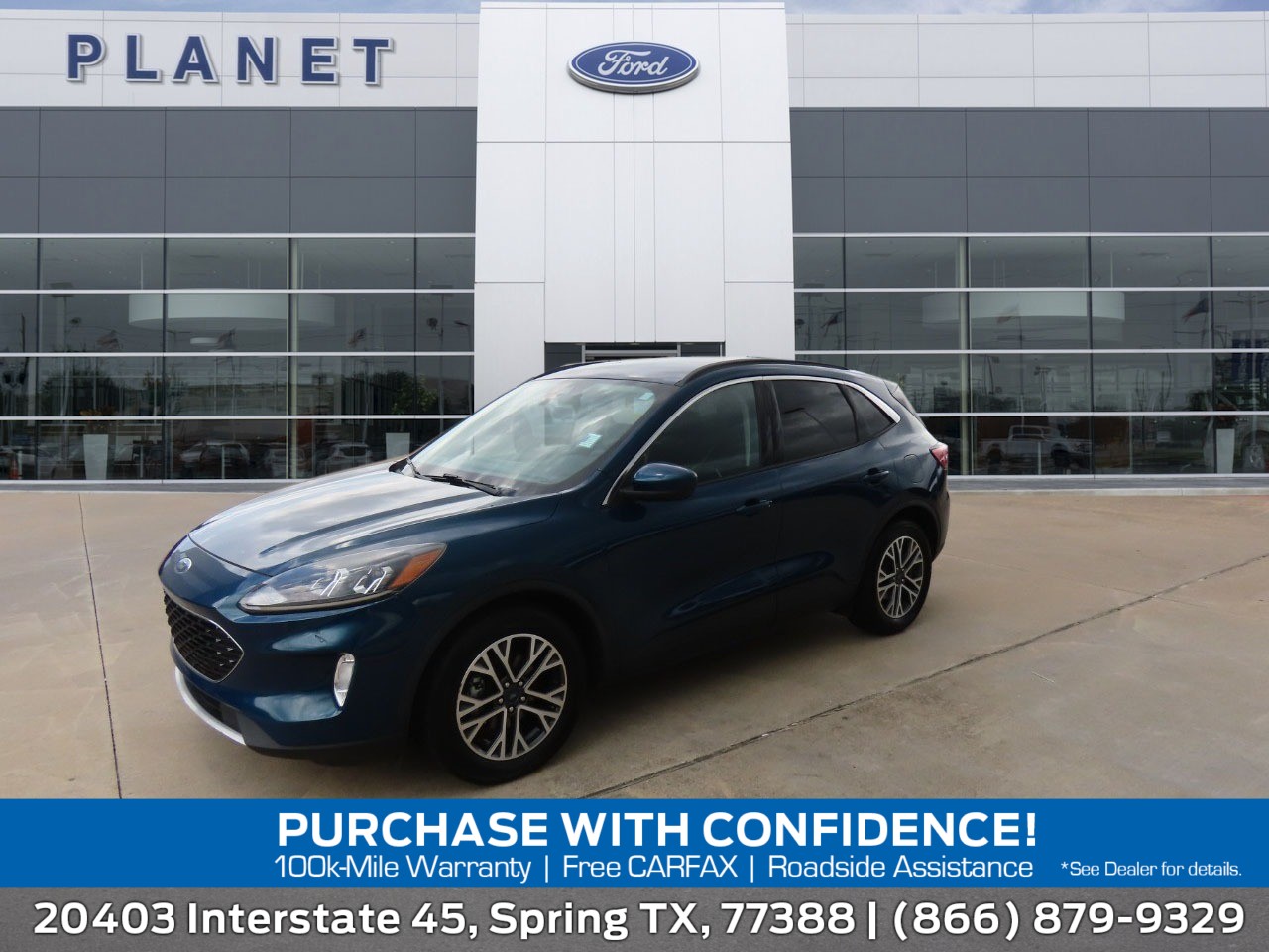 used 2020 Ford Escape car, priced at $13,999