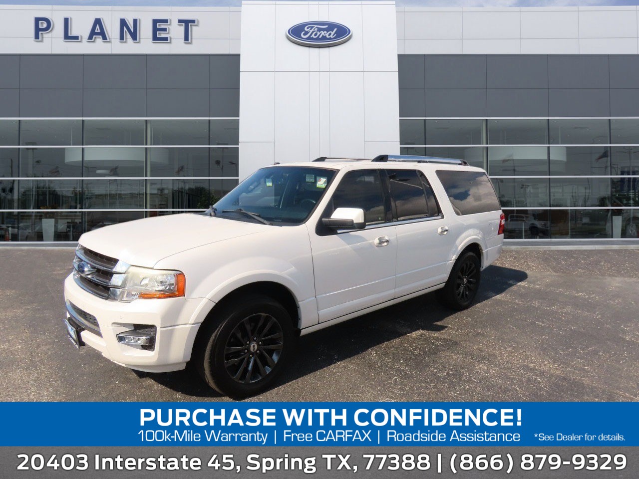 used 2017 Ford Expedition EL car, priced at $17,999