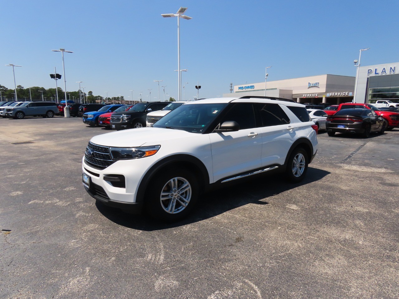 used 2020 Ford Explorer car, priced at $19,999