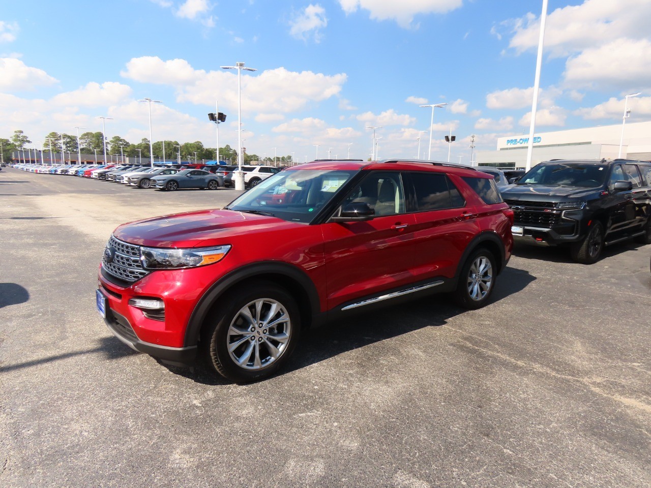 used 2021 Ford Explorer car, priced at $32,999