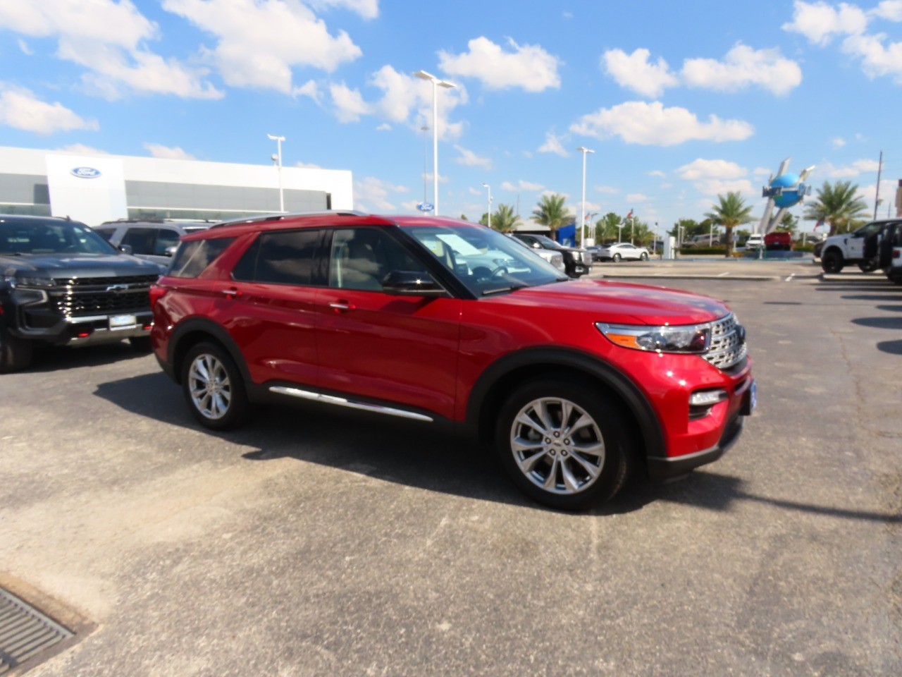 used 2021 Ford Explorer car, priced at $32,999