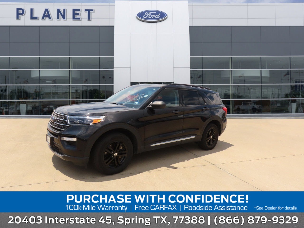 used 2022 Ford Explorer car, priced at $31,999