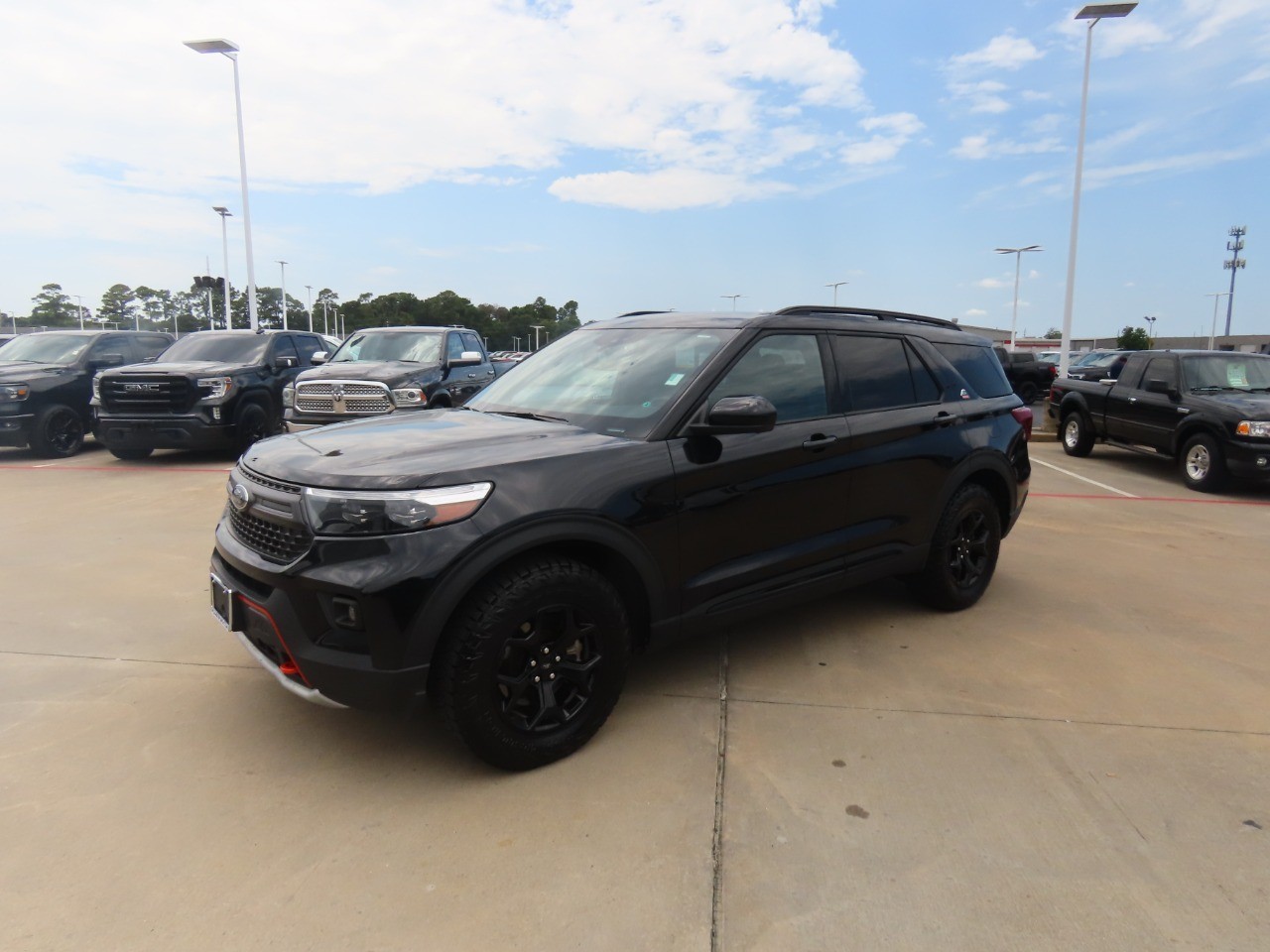 used 2022 Ford Explorer car, priced at $33,999