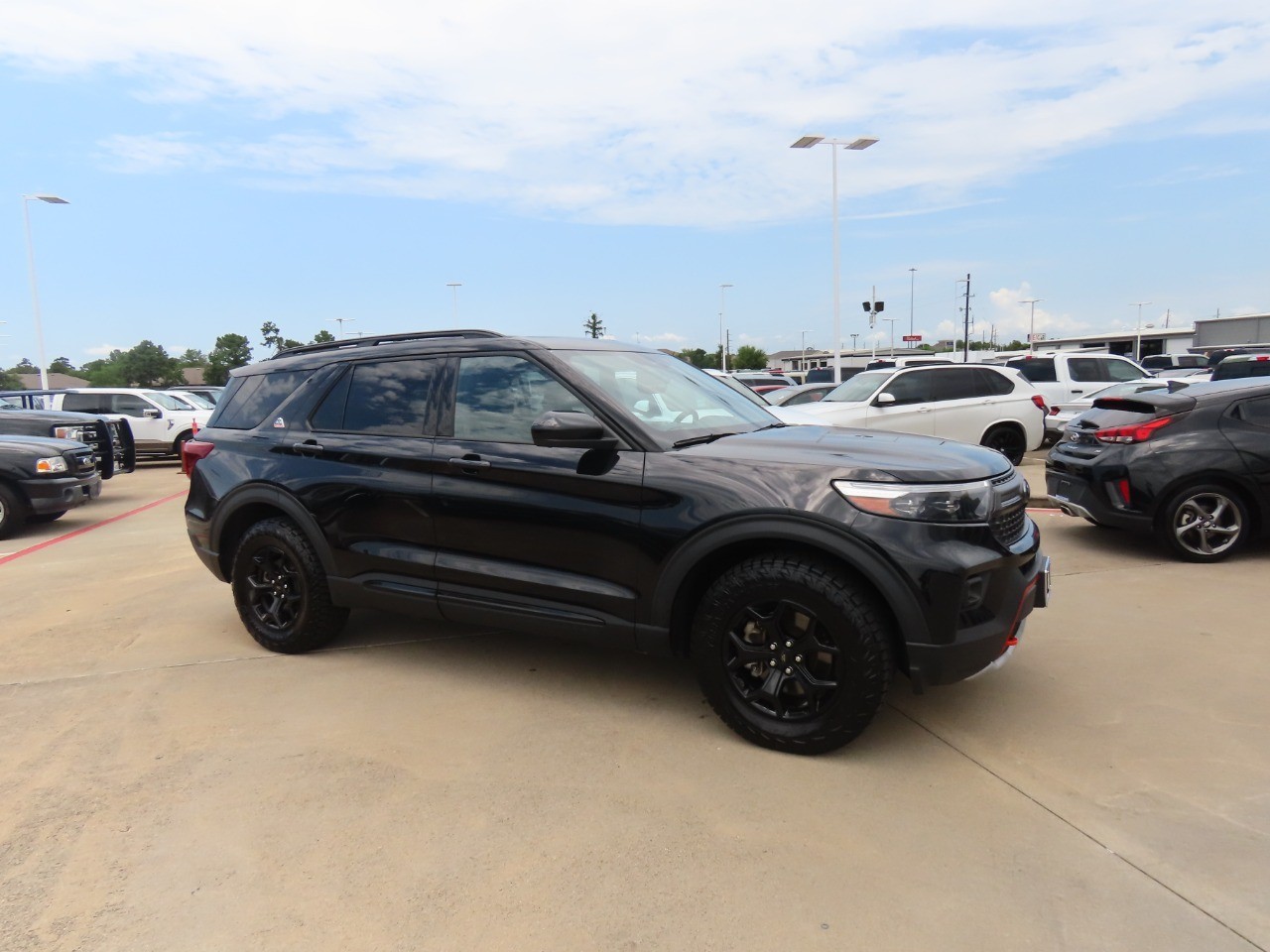used 2022 Ford Explorer car, priced at $33,999
