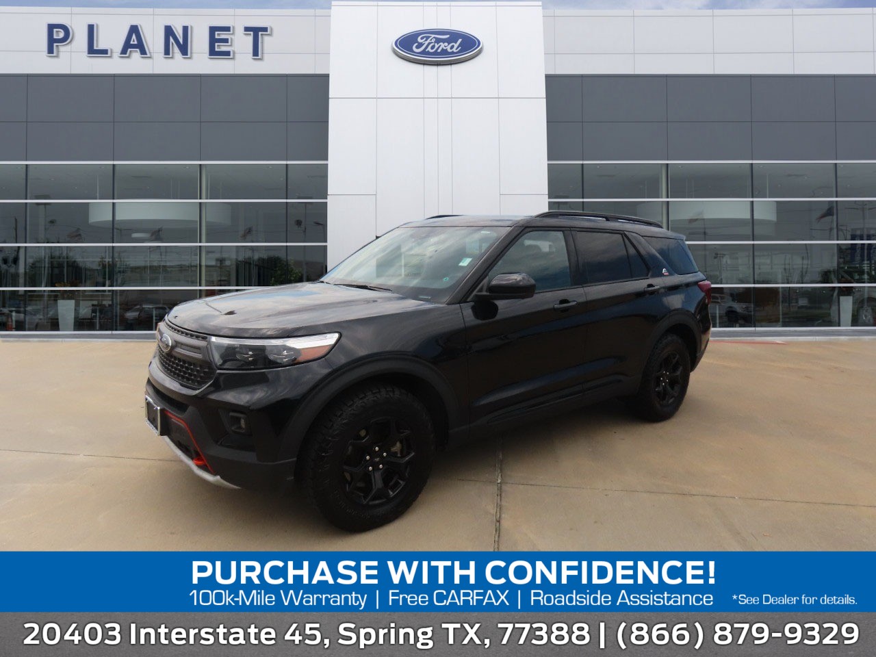 used 2022 Ford Explorer car, priced at $33,999