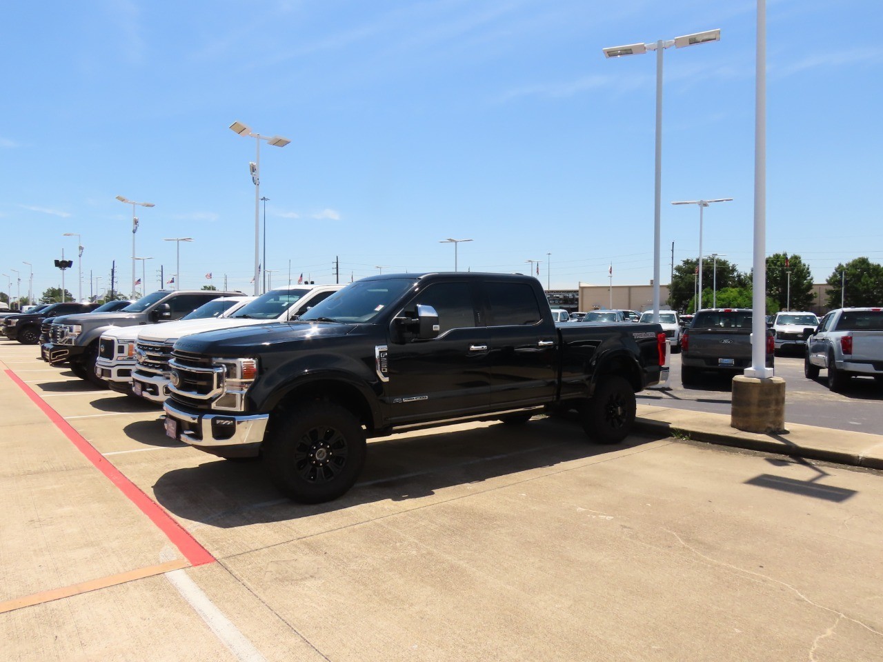 used 2021 Ford Super Duty F-250 SRW car, priced at $56,999