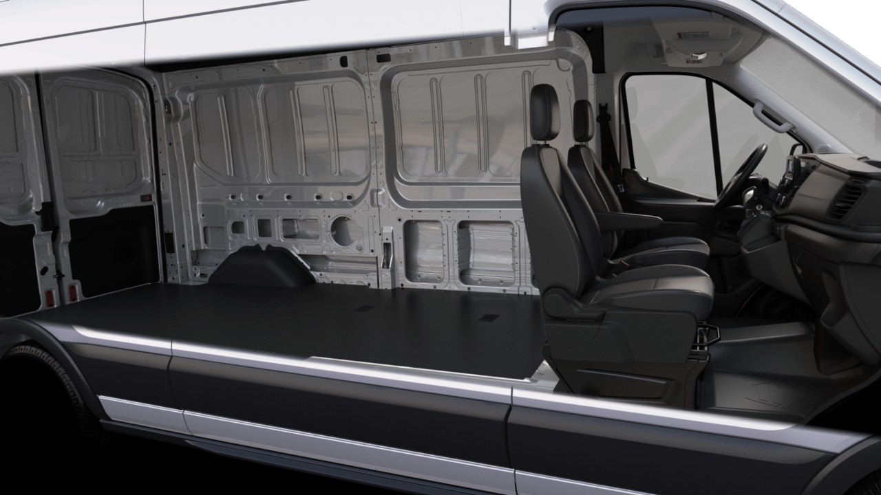 new 2025 Ford Transit Cargo Van car, priced at $55,000