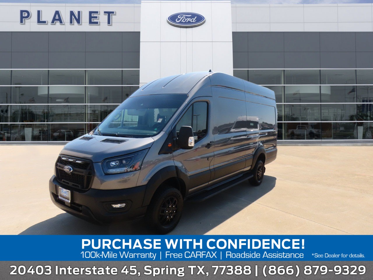 used 2023 Ford Transit Cargo Van car, priced at $49,999