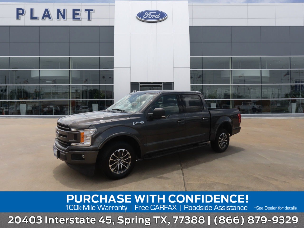 used 2018 Ford F-150 car, priced at $21,999