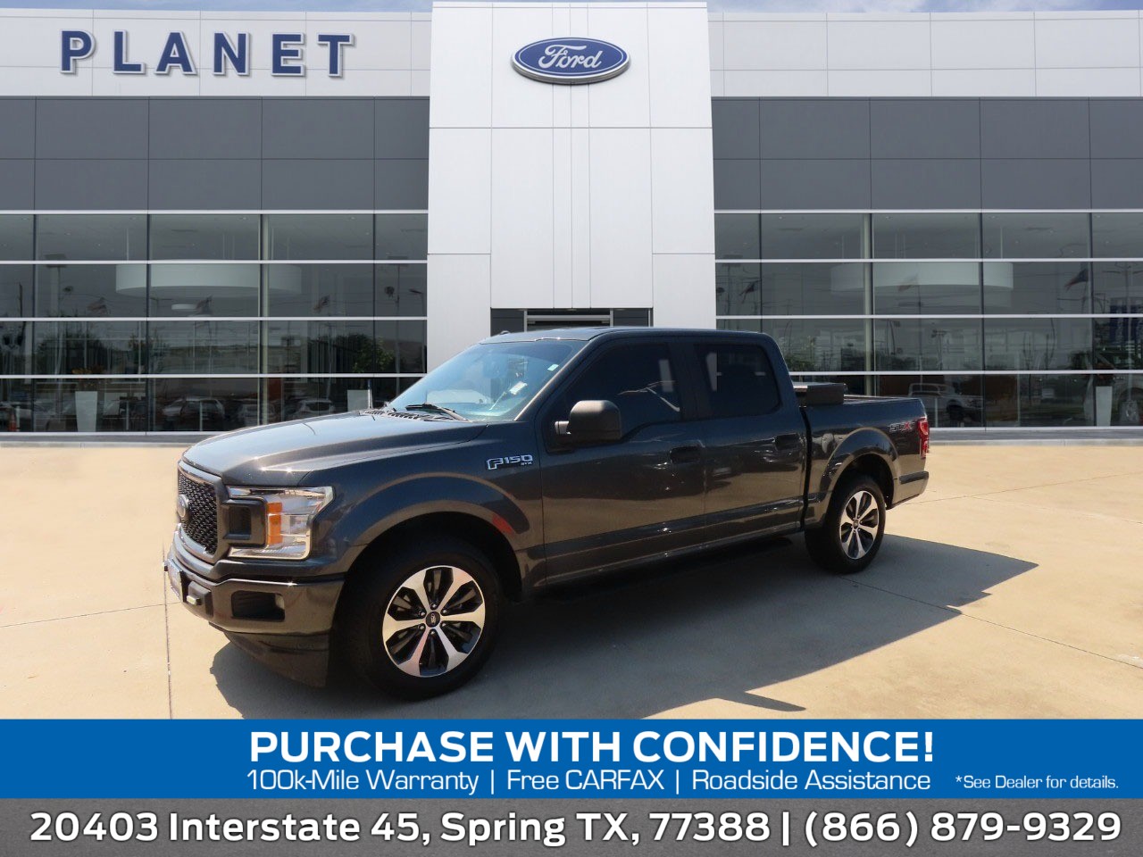 used 2019 Ford F-150 car, priced at $14,999
