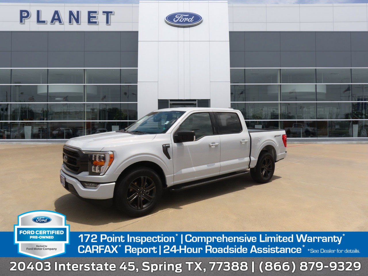 used 2022 Ford F-150 car, priced at $34,999