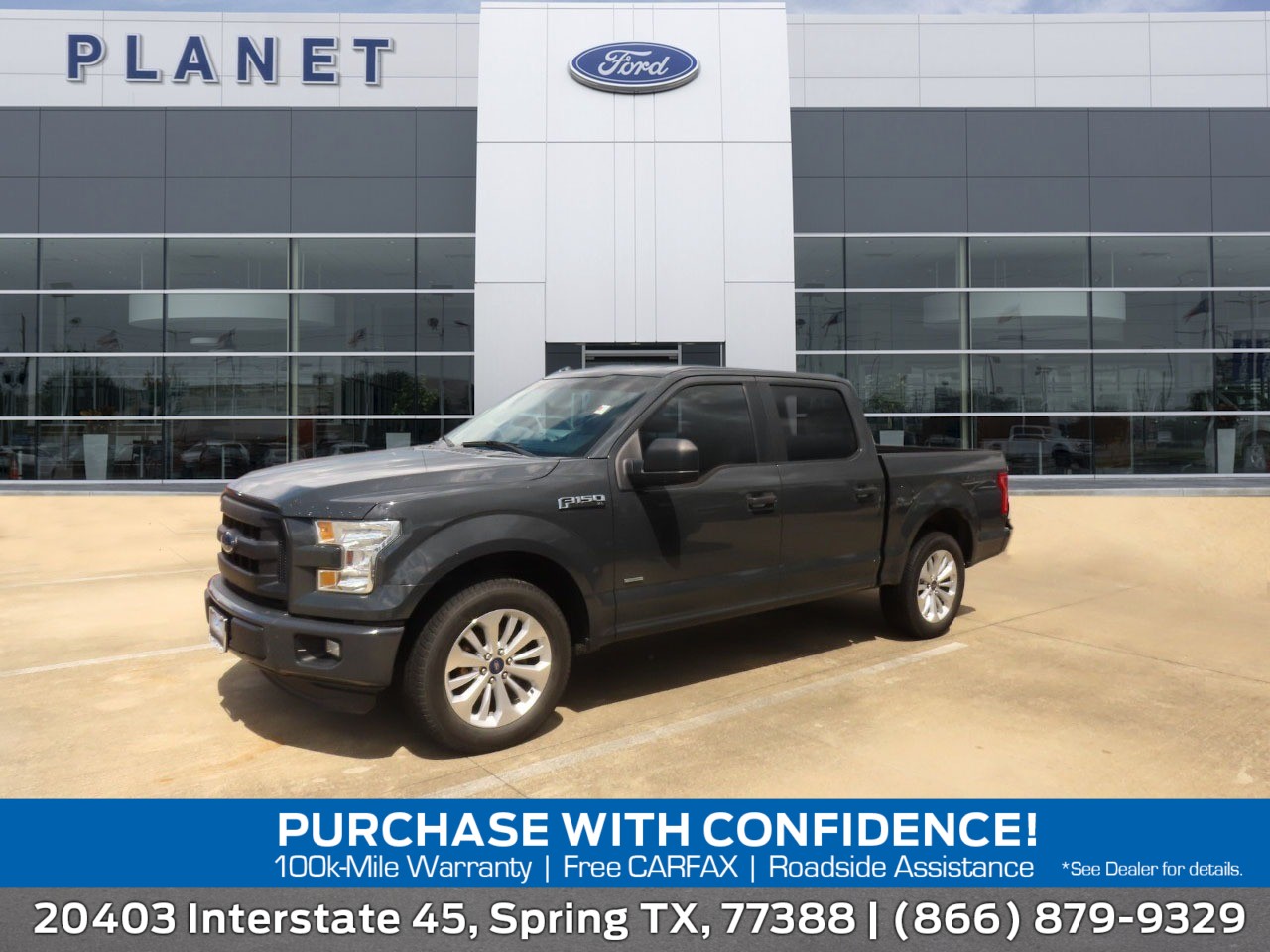 used 2016 Ford F-150 car, priced at $9,999