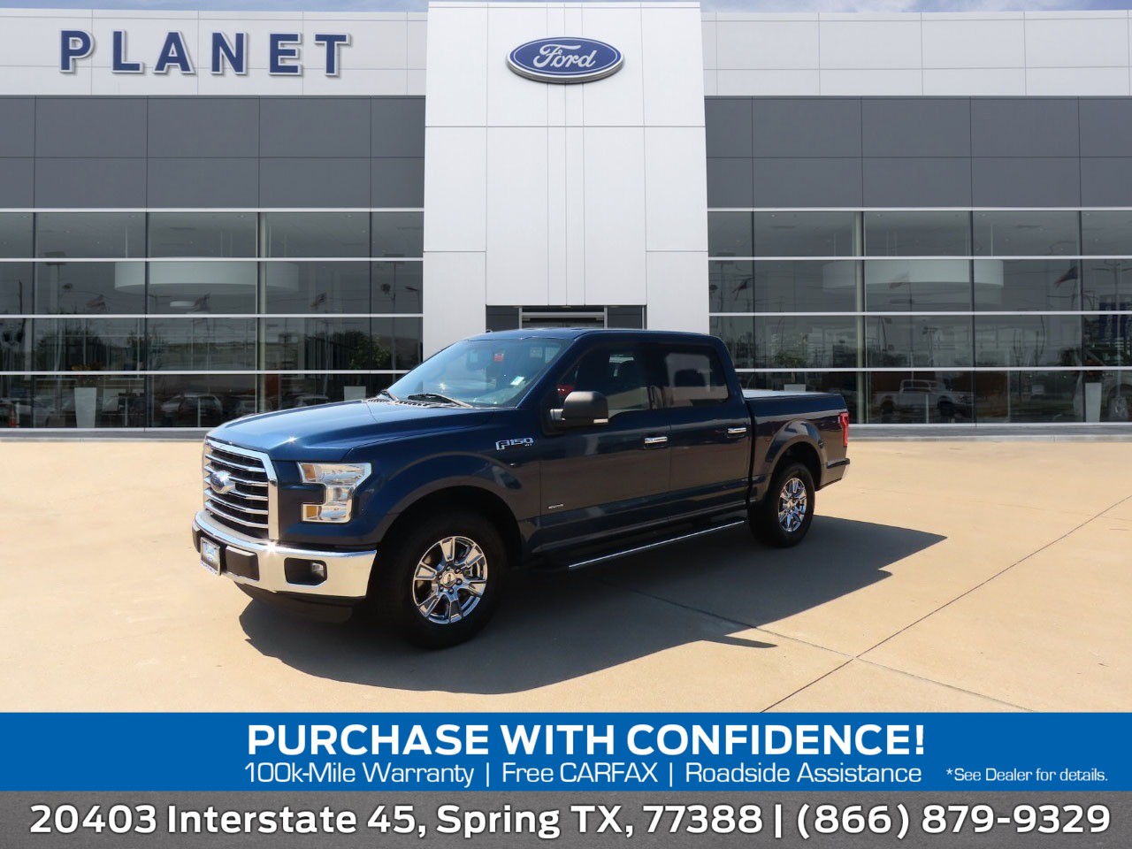used 2016 Ford F-150 car, priced at $16,999