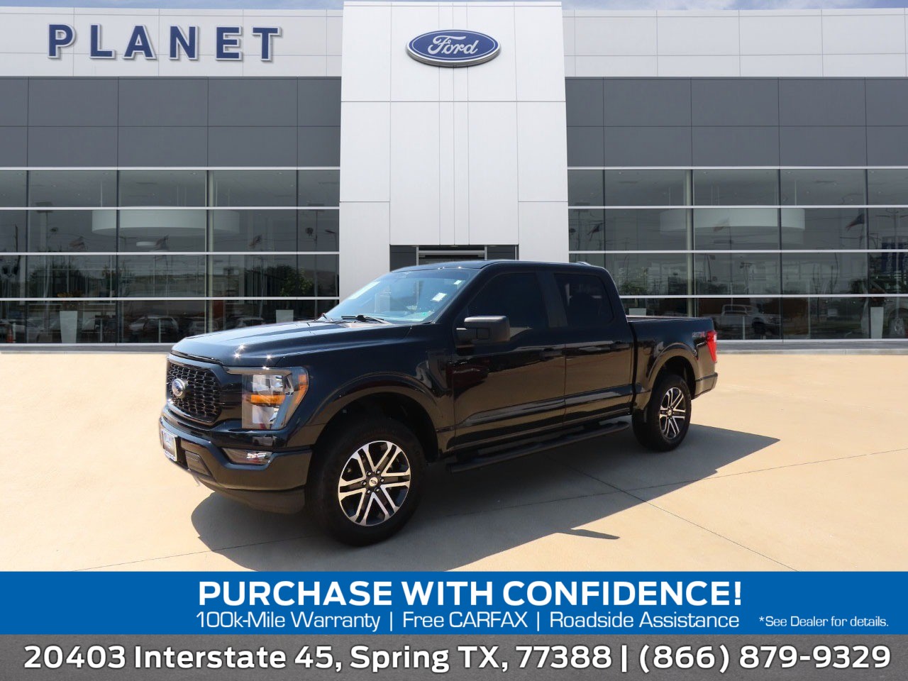 used 2023 Ford F-150 car, priced at $34,999