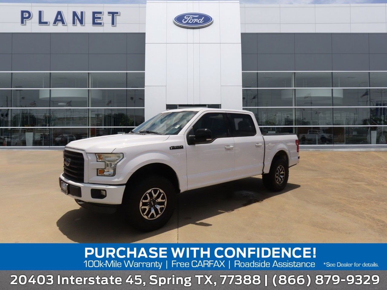 used 2016 Ford F-150 car, priced at $20,999