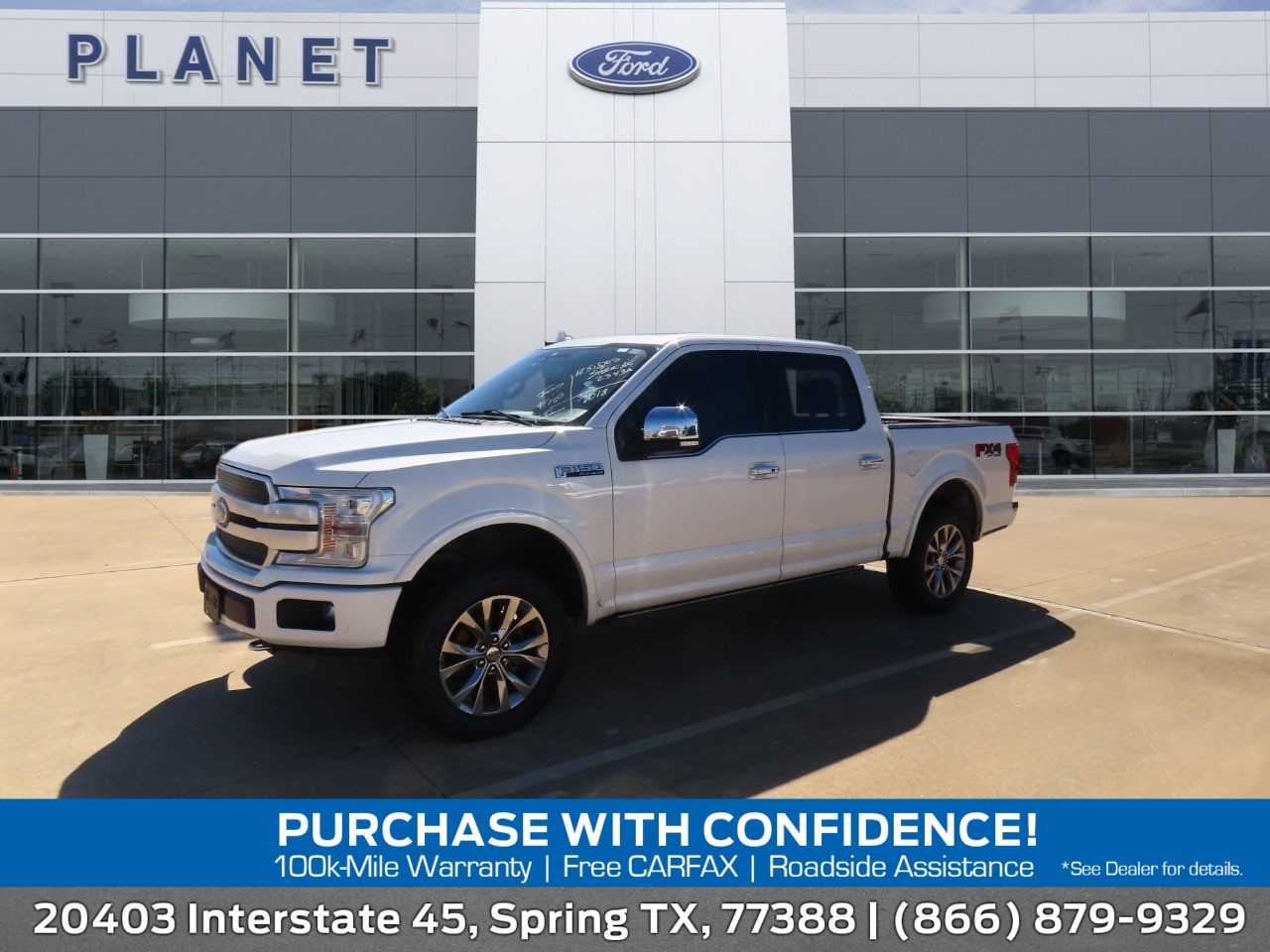 used 2018 Ford F-150 car, priced at $28,999