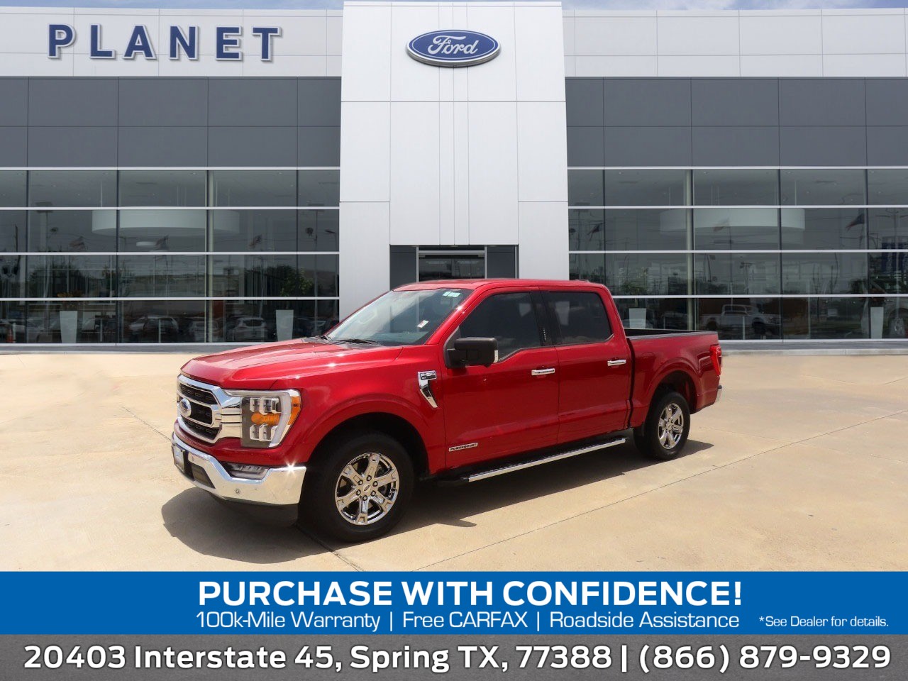 used 2021 Ford F-150 car, priced at $36,999